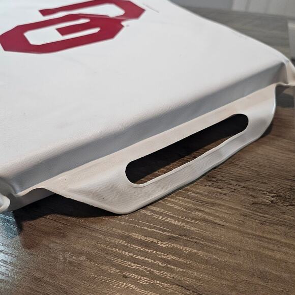 Oklahoma University Vintage Seat Cushion OU Boomer Sooners NCAA SEC 90s Retro - Picture 8 of 13